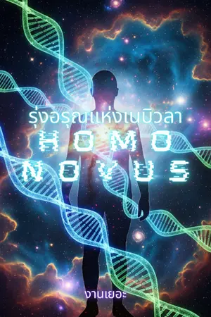 ปกนิยาย Homo Novus: รุ่งอรุณแห่งเนบิวลา