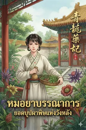 ปกนิยาย หมอยาบรรณาการ ยอดบุปผาพิษแห่งวังหลัง