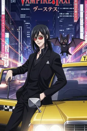 ปกนิยาย Vampire Taxi (แวมไพร์ตกอับเลยต้องมาขับแท๊กซี่)