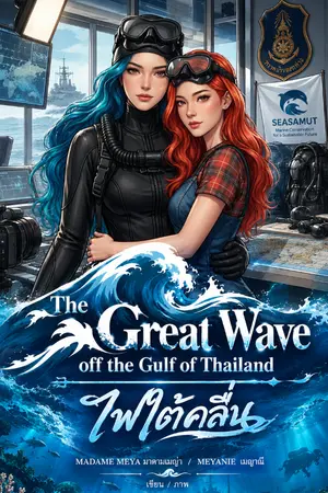 ปกนิยาย ไฟใต้คลื่น The Great Wave off the Gulf of Thailand (E-BOOK Coming Soon)