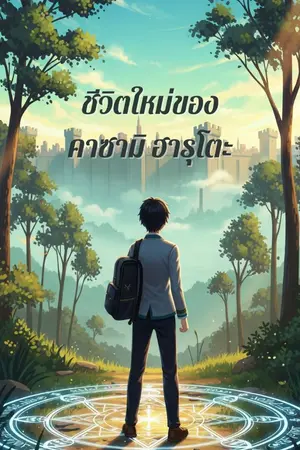 ปกนิยาย ชีวิตใหม่ของคาซามิ ฮารุโตะ