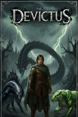 ปกนิยาย the Devictus (นักล่าอสูรผวา)
