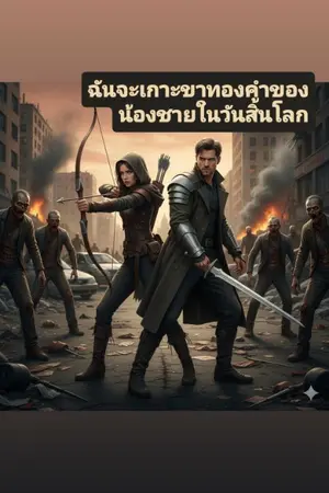 ปกนิยาย ฉันจะเกาะขาทองคำน้องชายในวันสิ้นโลก