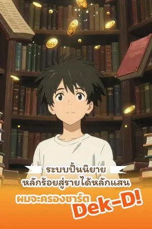 ปกนิยาย [ระบบ] ปั้นนิยายหลักร้อยสู่รายได้หลักแสน: ผมจะครองชาร์ต Dek-D!