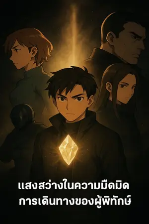 ปกนิยาย แสงสว่างในความมืดมิด การเดินทางของผู้พิทักษ์