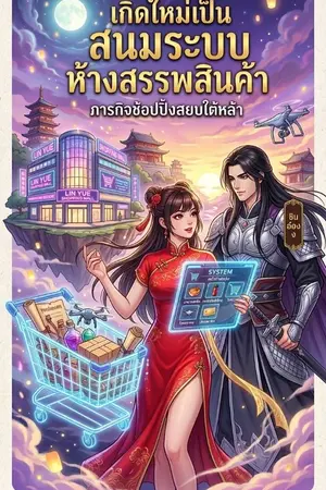 ปกนิยาย เกิดใหม่เป็นสนมท้ายวังที่มี 'ระบบห้างสรรพสินค้า' ในยุคเซียน