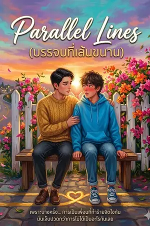 ปกนิยาย Parallel Lines  (บรรจบที่เส้นขนาน)