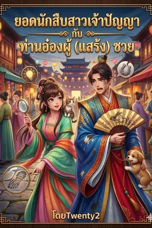 ปกนิยาย "ยอดพธูจอมสืบ กับ ท่านอ๋องผู้ (แสร้ง) ดวงซวย"
