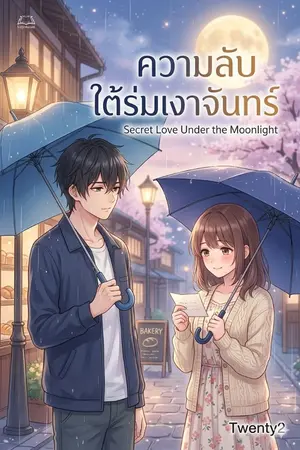 ปกนิยาย ความลับใต้ร่มเงาจันทร์