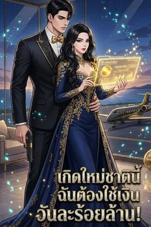 ปกนิยาย เกิดใหม่ชาตินี้ฉันต้องใช้เงินวันละร้อยล้าน!
