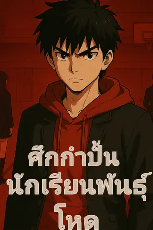 ปกนิยาย ศึก กำปั้น นักเรียนพันธุ์โหด