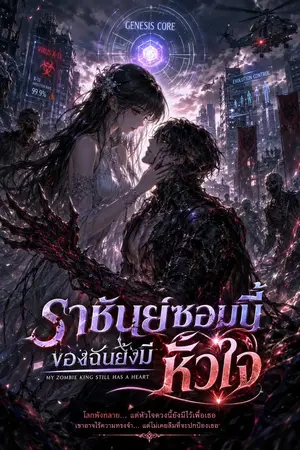 ปกนิยาย ราชันย์ซอมบี้ของฉันยังมีหัวใจ My Zombie King Still Has a Heart