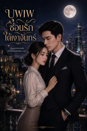 ปกนิยาย บุพเพซ่อนรักใต้เงาจันทร์
