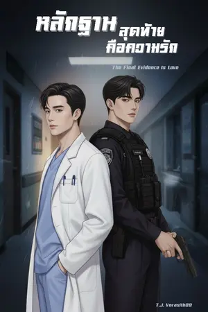 ปกนิยาย หลักฐานสุดท้ายคือความรัก (The Final Evidence Is Love)
