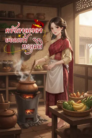 ปกนิยาย ครัวกาลเวลา ยอดเชฟทะลุมิติ