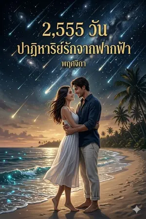 ปกนิยาย 2,555 วัน ปาฏิหาริย์รักจากฟากฟ้า
