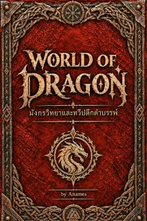 ปกนิยาย WORLD OF DRAGON : มังกรวิทยาและทวีปดึกดำบรรพ์