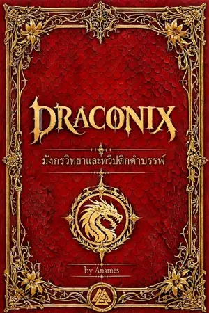 ปกนิยาย DRACONIX : มังกรวิทยาและทวีปดึกดำบรรพ์