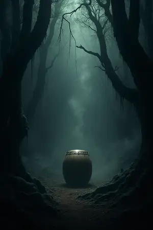 ปกนิยาย เสียงกลองจากป่าต้องห้าม