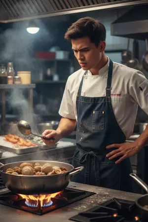 ปกนิยาย ครัวแตก แหกไม่พัก