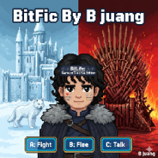 ปกนิยาย ( Fic Game of Thorn ) "BitLife x Game of Thrones