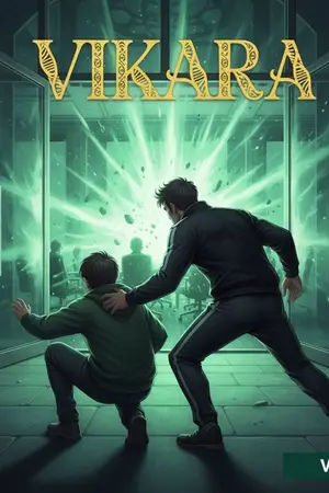 ปกนิยาย VIKARA กับ ประติมากรรมชีวะ