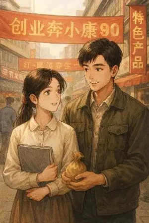 ปกนิยาย เกิดใหม่สร้างธุรกิจครอบครัวในยุค 90