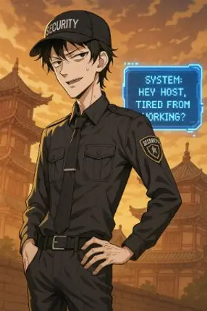 ปกนิยาย เมื่ออดีตราชานักฆ่า ย้อนกลับมาเป็น รปภ. ฝึกหัด พร้อมระบบที่ชอบแกงเจ้าของ