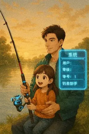 ปกนิยาย ยอดคุณพ่อระบบตกปลา