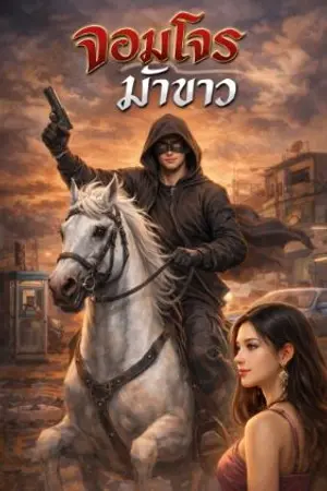 ปกนิยาย จอมโจรม้าขาว
