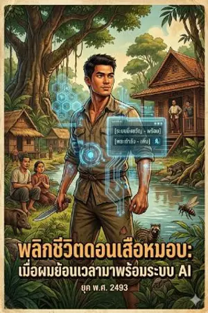 ปกนิยาย พลิกชีวิตดอนเสือหมอบเมื่อผมย้อนเวลามาพร้อมระบบ AI