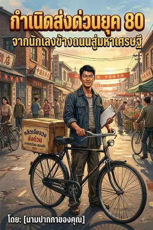 ปกนิยาย กำเนิดส่งด่วนยุค 80: จากนักเลงข้างถนนสู่มหาเศรษฐี
