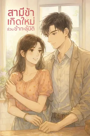 ปกนิยาย สามีฉันเกิดใหม่ ส่วนฉันก็ทะลุมิติ