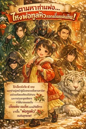 ปกนิยาย ตามหาท่านพ่อจริง ไหงพ่อทูลหัวงอกเต็มแผ่นดิน!