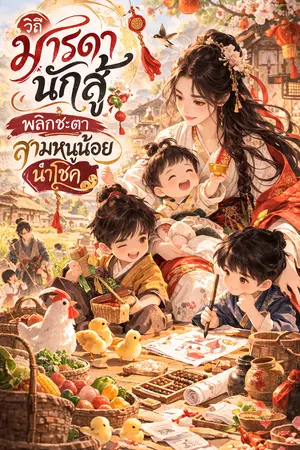 ปกนิยาย วิถีมารดานักสู้: พลิกชะตาสามหนูน้อยนำโชค