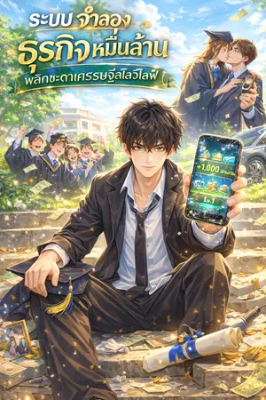 ปกนิยาย ระบบจำลองธุรกิจหมื่นล้าน พลิกชะตาเศรษฐีสโลว์ไลฟ์