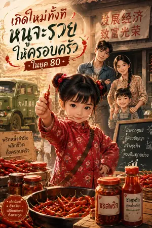ปกนิยาย พริกขี้หนูวัย 5 ขวบ ขอพลิกชะตาครอบครัวยุค 80