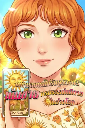 ปกนิยาย แม่หมอคนนี้ไม่รับดูดวงฟรี เน้นขายกรมธรรม์หนีตายในต่างโลก