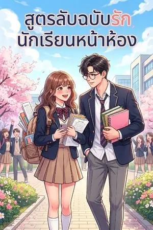 ปกนิยาย สูตรลับฉบับรักนักเรียนหน้าห้อง
