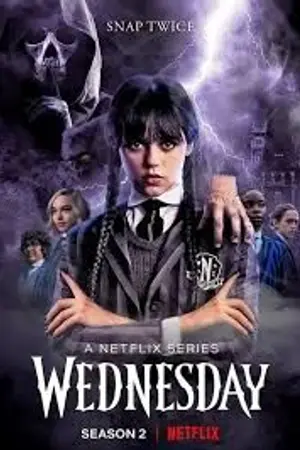ปกนิยาย Wednesday Season 2 (2025) เวนส์เดย์ ซีซั่น 2 Ep.1-8 (จบ) HD
