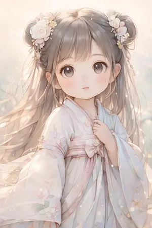 ปกนิยาย ฟูเป่าน้อย พกทรัพย์พันล้านมาเกิดเป็นลูกรักชาวนา