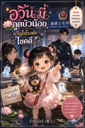 ปกนิยาย อวิ้นมี่ภูตบัวน้อย ขวัญใจโรงพักไขคดี