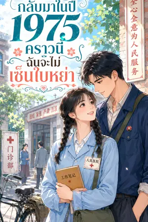 ปกนิยาย กลับมาในปี 1975 คราวนี้ฉันจะไม่เซ็นใบหย่า
