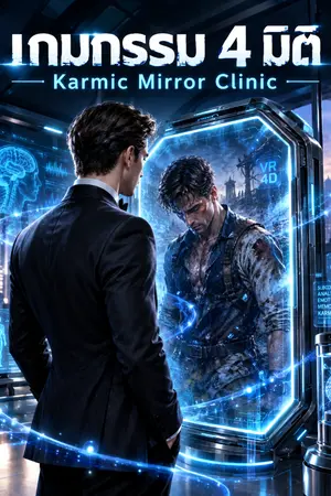 ปกนิยาย เกมกรรม 4 มิติ: ถอดรหัสวิบากกรรม ล้างพิมพ์เขียวนรก (Karmic Mirror Clinic)