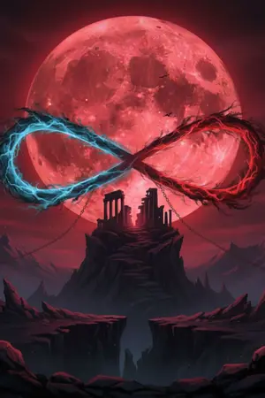 ปกนิยาย พันธะแห่งดวงจันทราสีเลือด