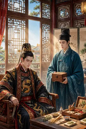 ปกนิยาย ทะลุมิติมามีระบบรักษาองค์ชาย