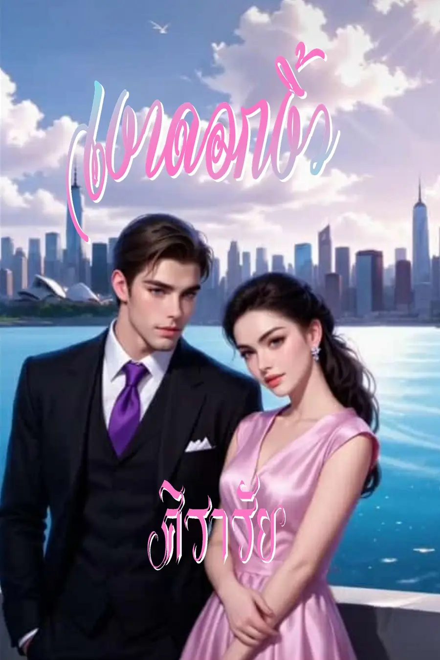 ปกนิยาย เงาดอกงิ้ว