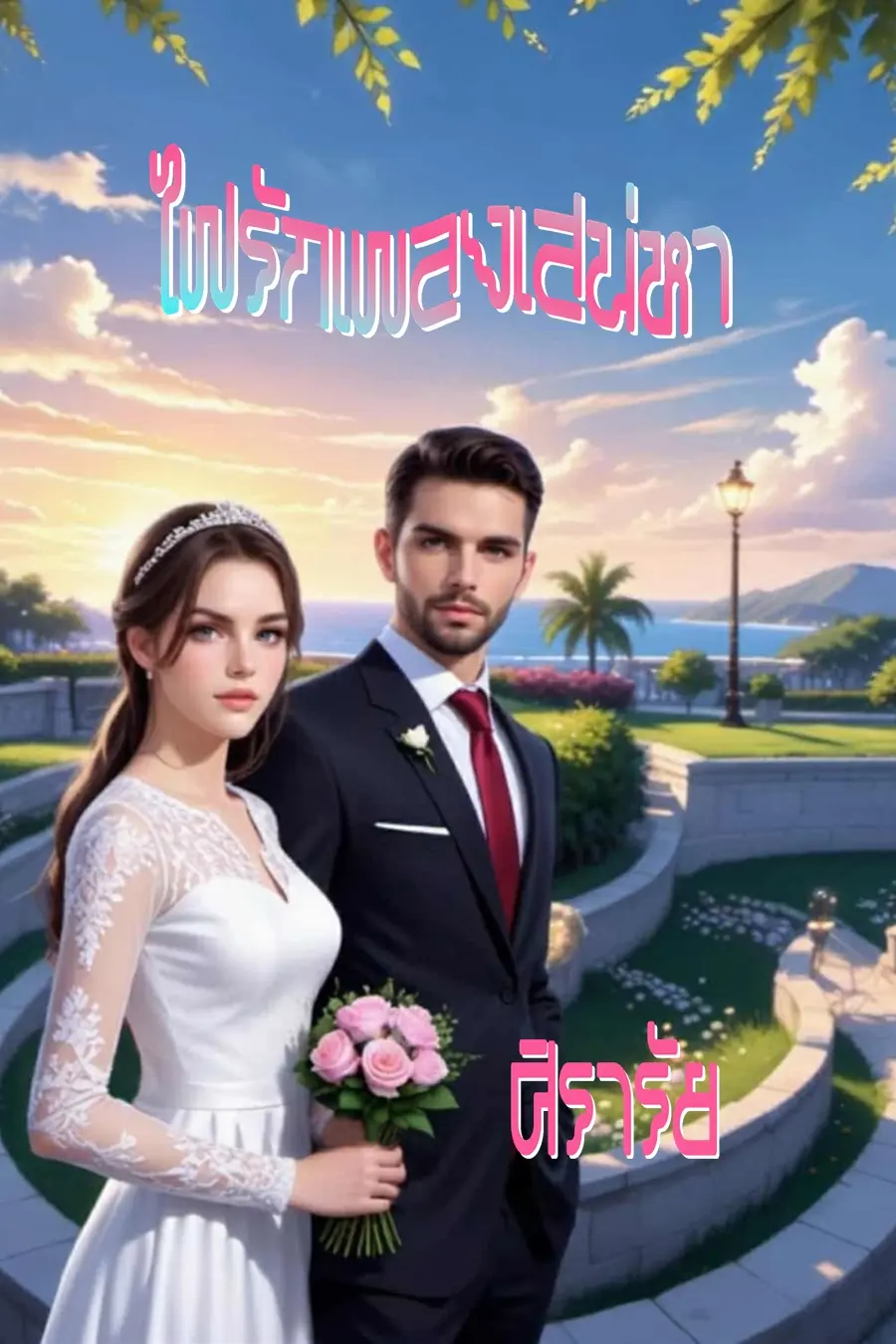 ปกนิยาย ไฟรักเพลงเสน่หา