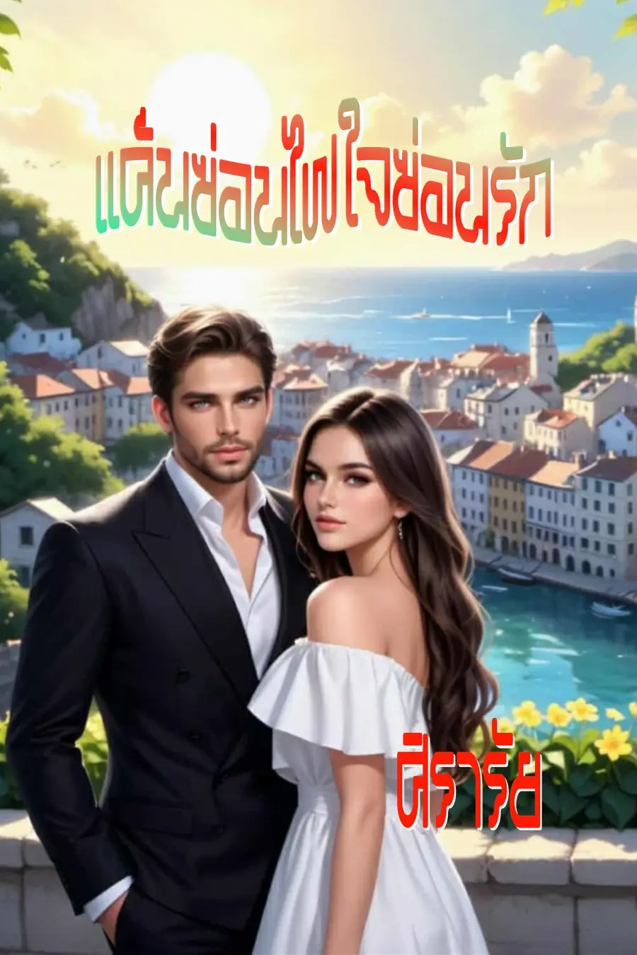 ปกนิยาย แค้นซ่อนไฟใจซ่อนรัก