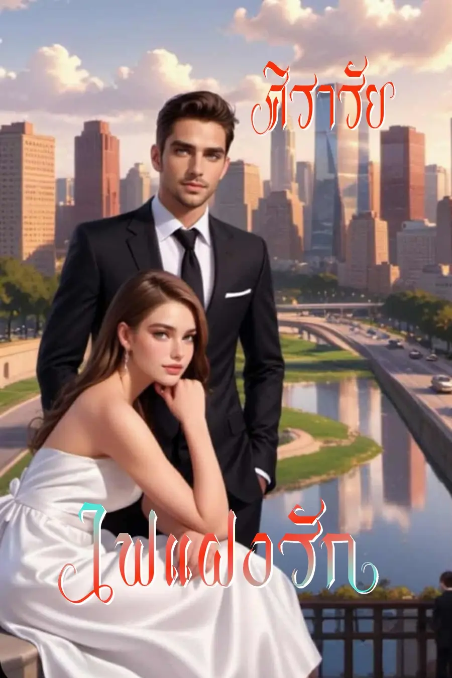 ปกนิยาย ไฟแฝงรัก